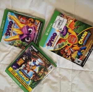 Xbox Spyro and Crash Variety Pack
